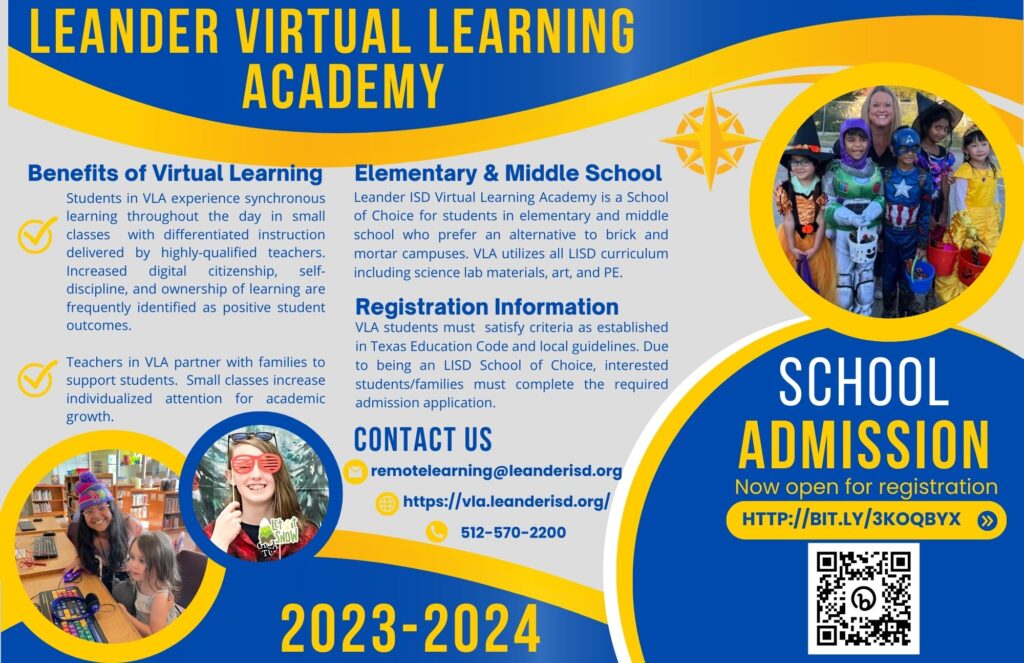 Virtual Learning Academy Flyer